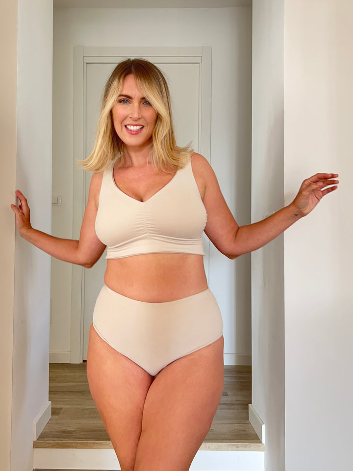 Reggiseno Double Cotone - Naturelle