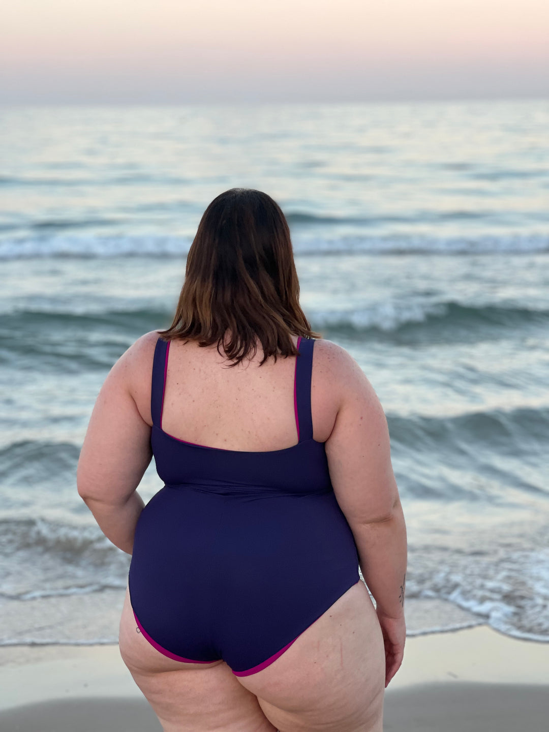 Body DIANA - Sculpt Reversibile NERO/ BLU COBALTO