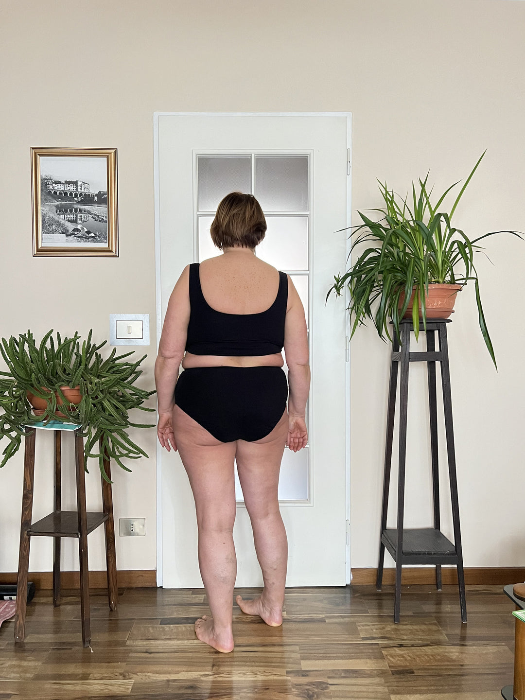 Culotte DEMURE Shaper Cotone - Nero