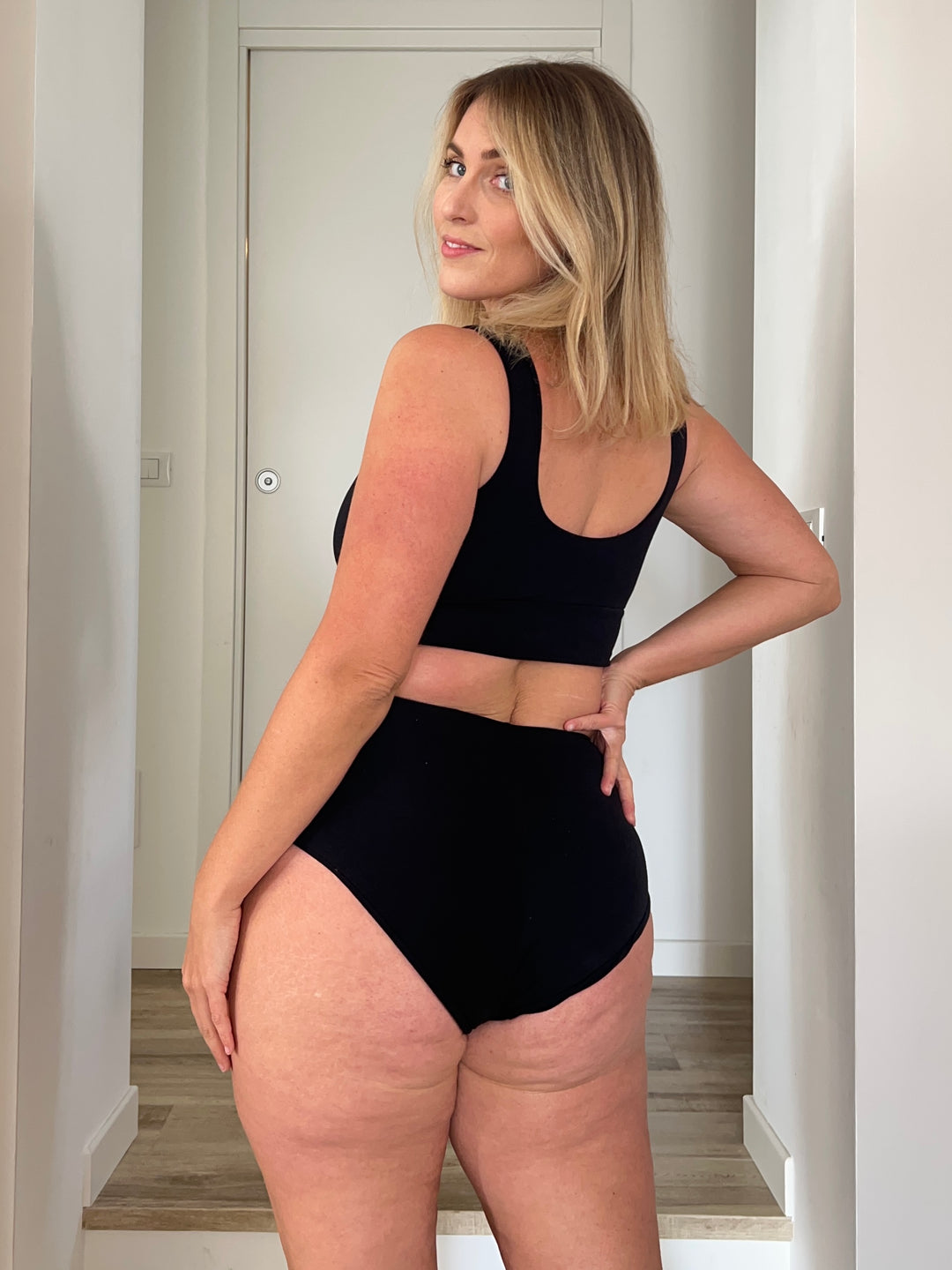 Culotte DEMURE Shaper Cotone - Nero