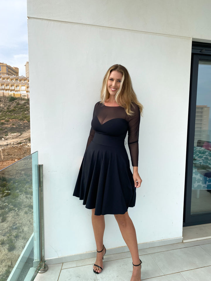 Body scollo a Cuore - NERO Sculpt