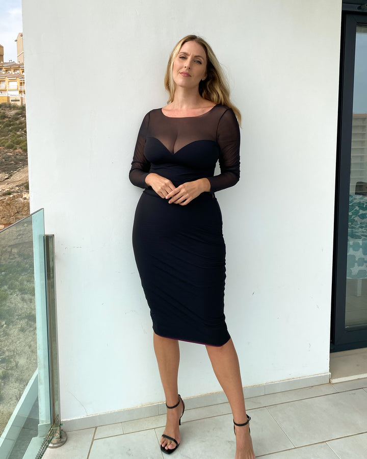 Body scollo a Cuore - NERO Sculpt