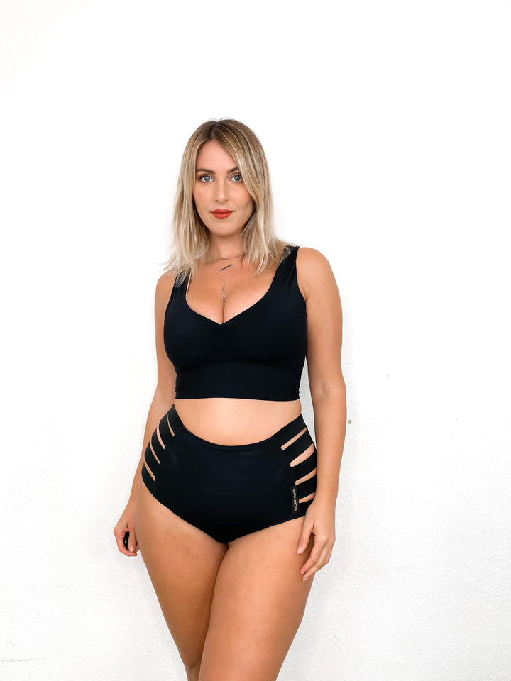 Reggiseno DOUBLE Sculpt - Nero / Fucsia 🦩