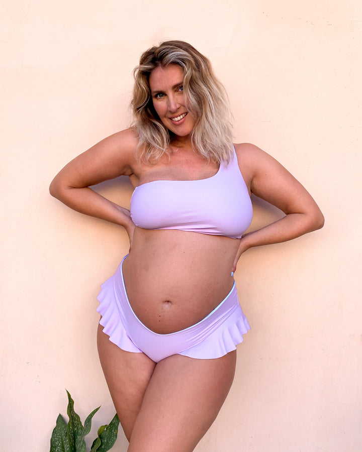 Monospalla Reggiseno - LILLA / CIELO