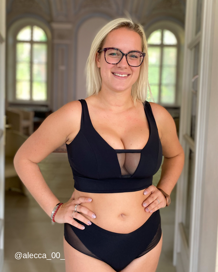 Reggiseno AFRODITE - 2 strati Sculpt Nero