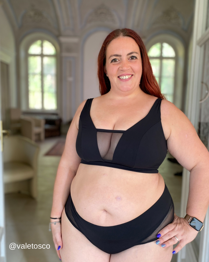 Reggiseno AFRODITE - 2 strati Sculpt Nero