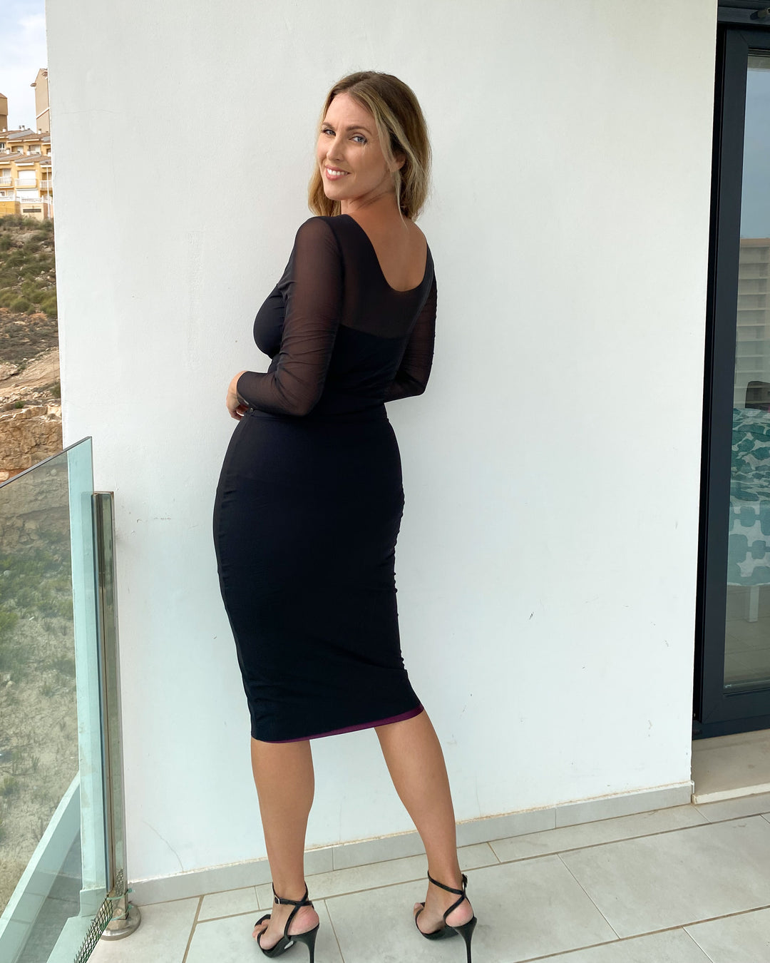 Body scollo a Cuore - NERO Sculpt