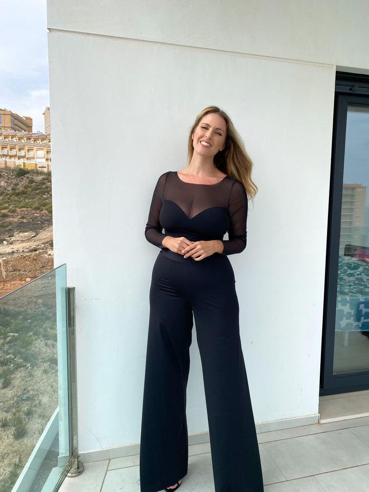 Body scollo a Cuore - NERO Sculpt