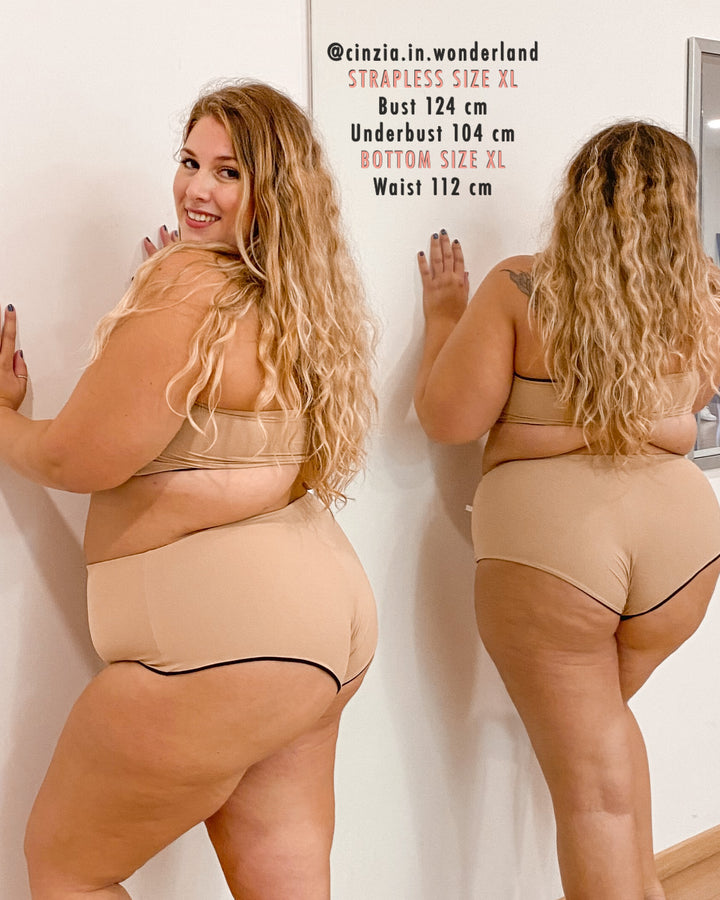 Culotte Double - 2 strati Sculpt - BEIGE