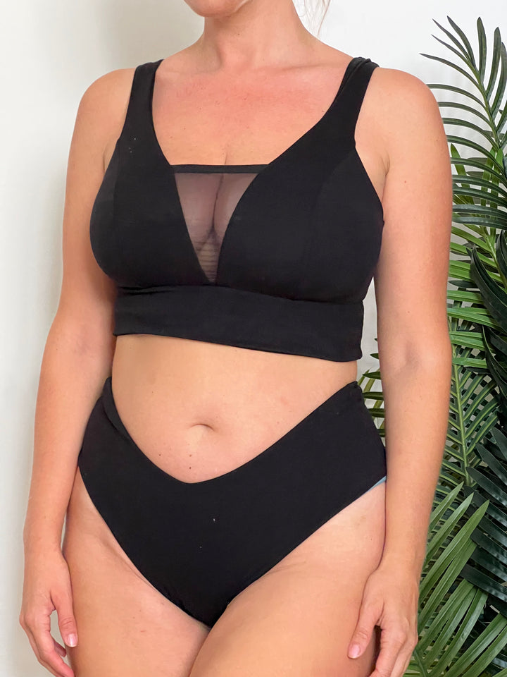Reggiseno AFRODITE Cotone - Nero