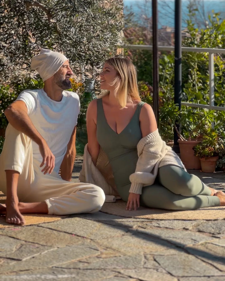 Body ICONA - Sculpt reversible SALVIA/BEIGE