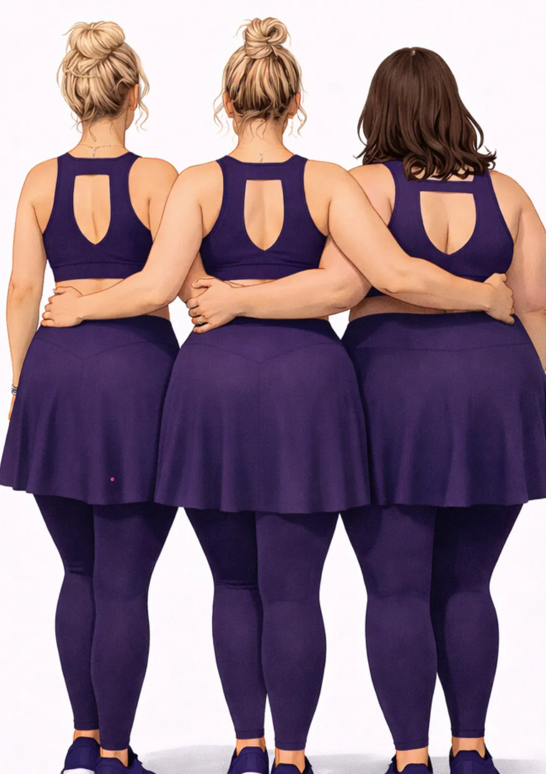 Gonna corta Sculpt - VIOLA