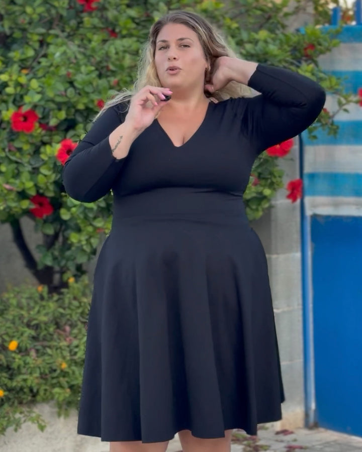 Abito AMELIE Punto Milano - Nero