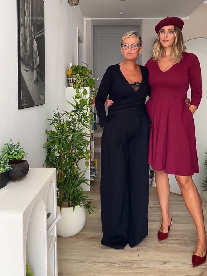 Abito AMELIE Punto Milano - Bordeaux