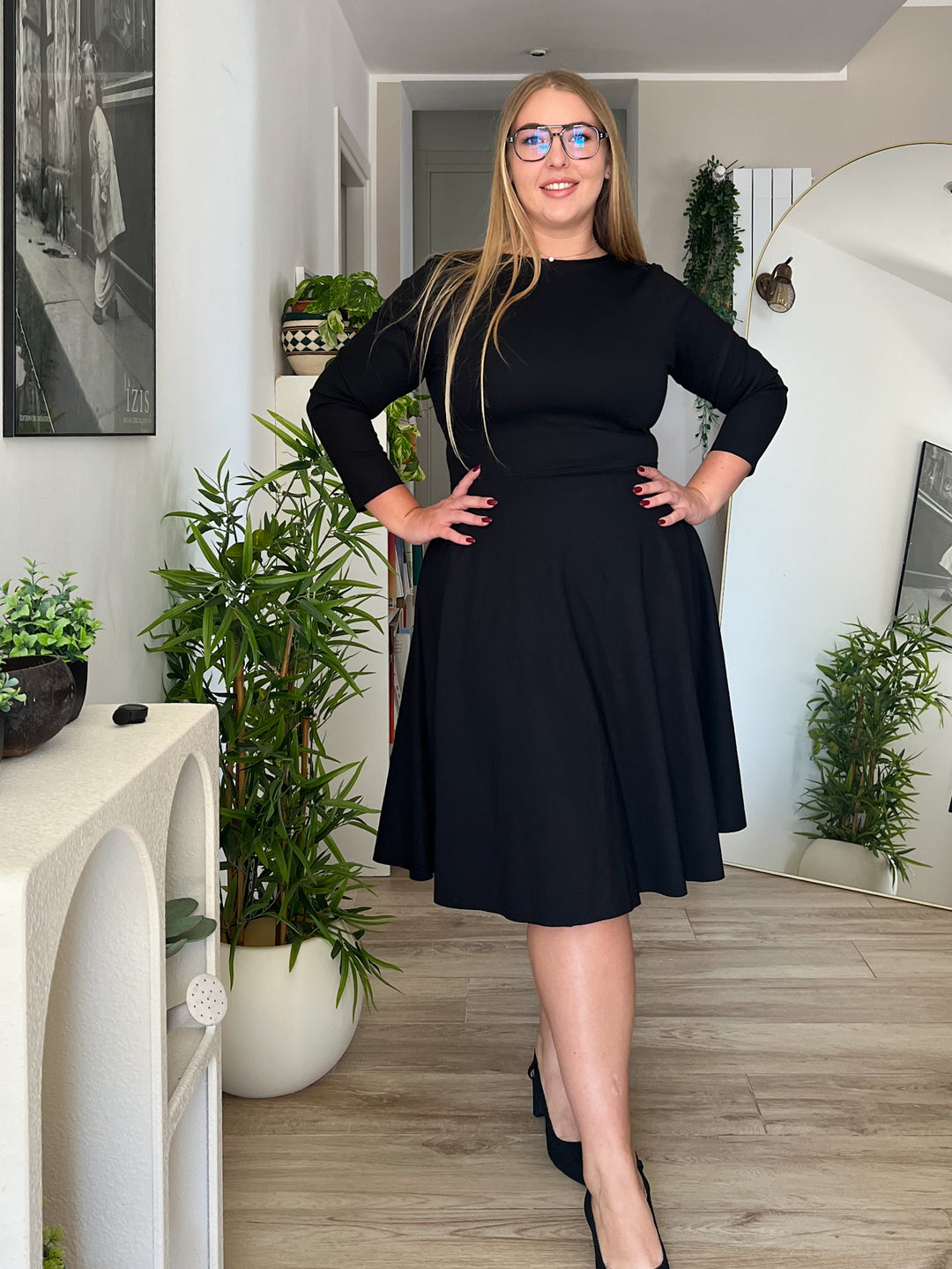 Abito AMELIE Punto Milano - Nero