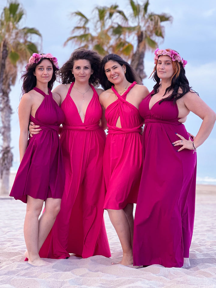 Abito NINFA - Recycled - Vinaccia