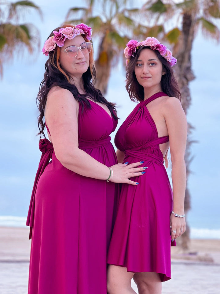 Abito NINFA - Recycled - Vinaccia