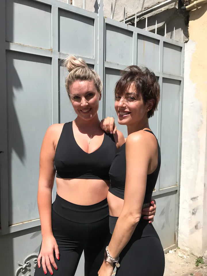 Reggiseno sport 3 strati Sculpt Sculpt- NERO