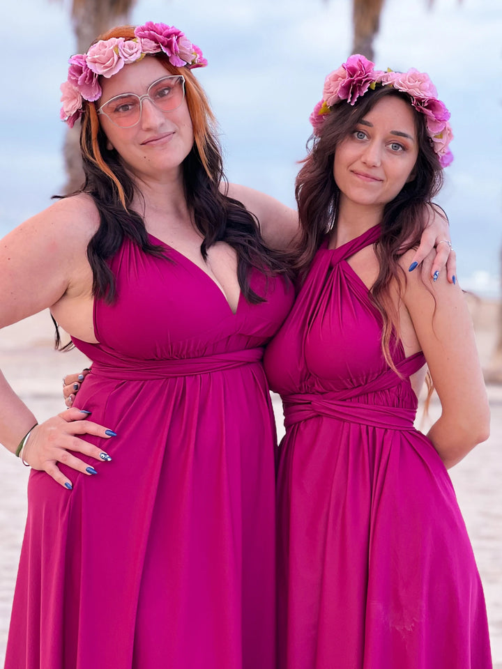 Abito NINFA - Recycled - Vinaccia