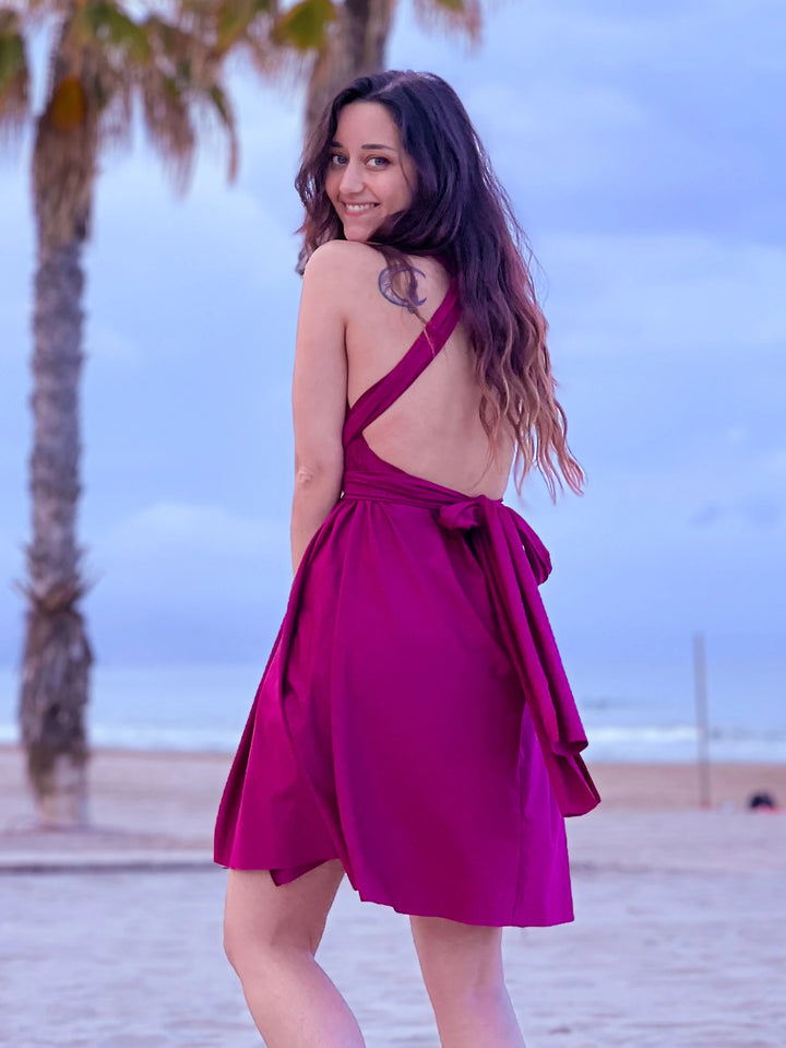 Abito NINFA - Recycled - Vinaccia