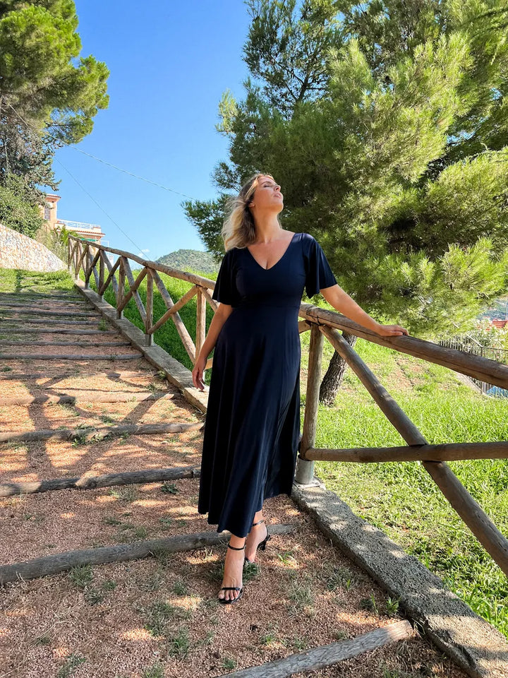 Abito INCANTO lungo - Midnight Blue Gloss