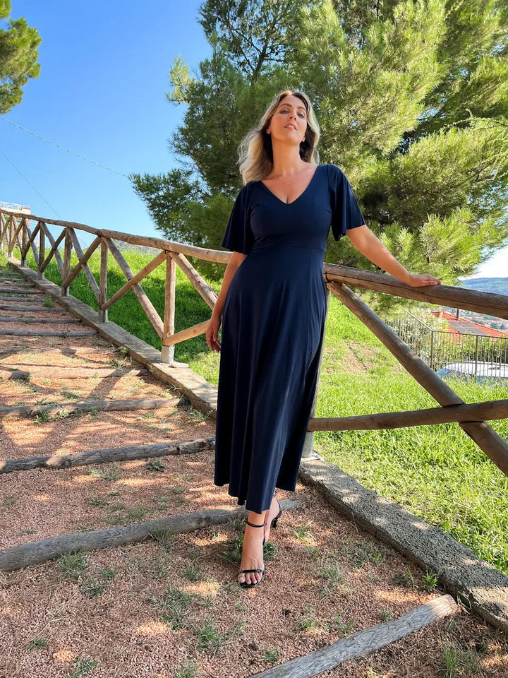 Abito INCANTO lungo - Midnight Blue Gloss