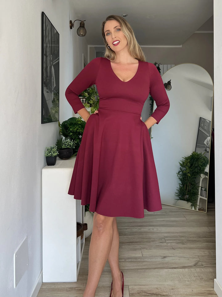 Abito AMELIE Punto Milano - Bordeaux