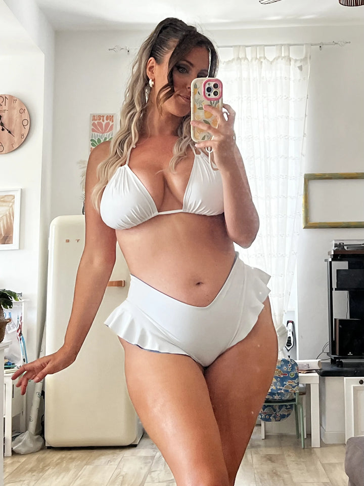 Reggiseno Triangolo "COME TU MI VUOI" - Sculpt - BIANCO