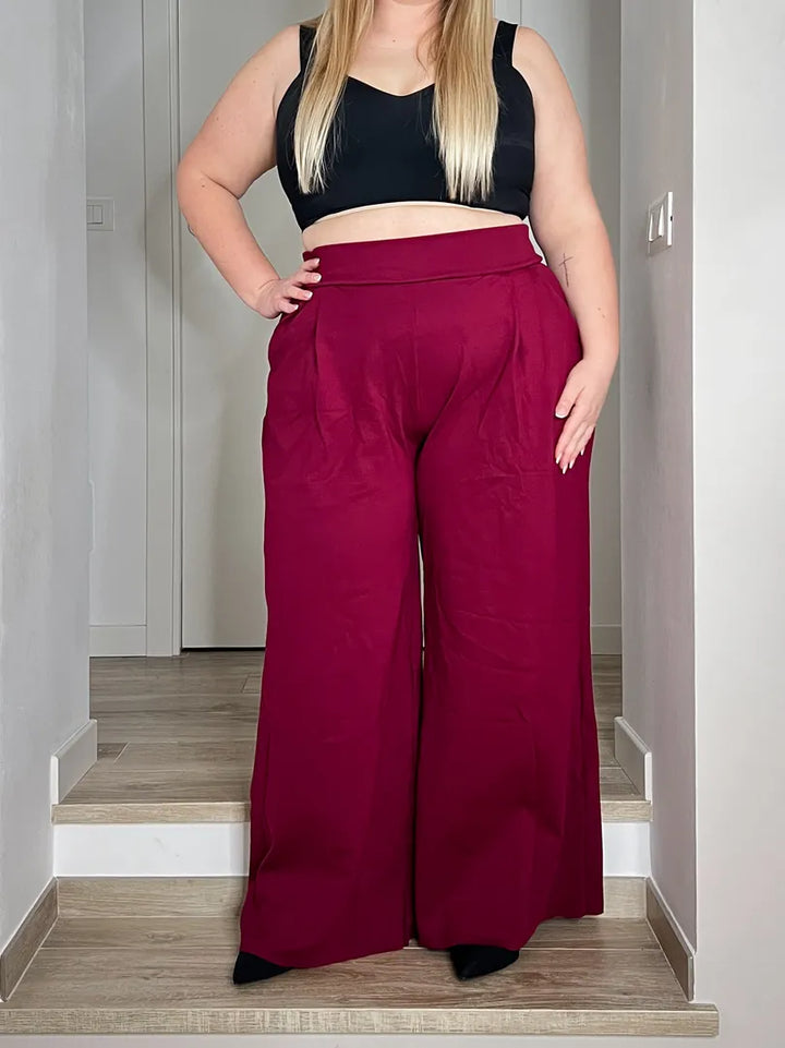 Pantalone BOSSY Punto Milano - Nero