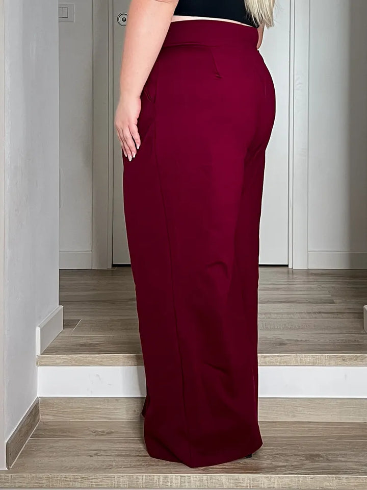 Pantalone BOSSY Punto Milano - Nero