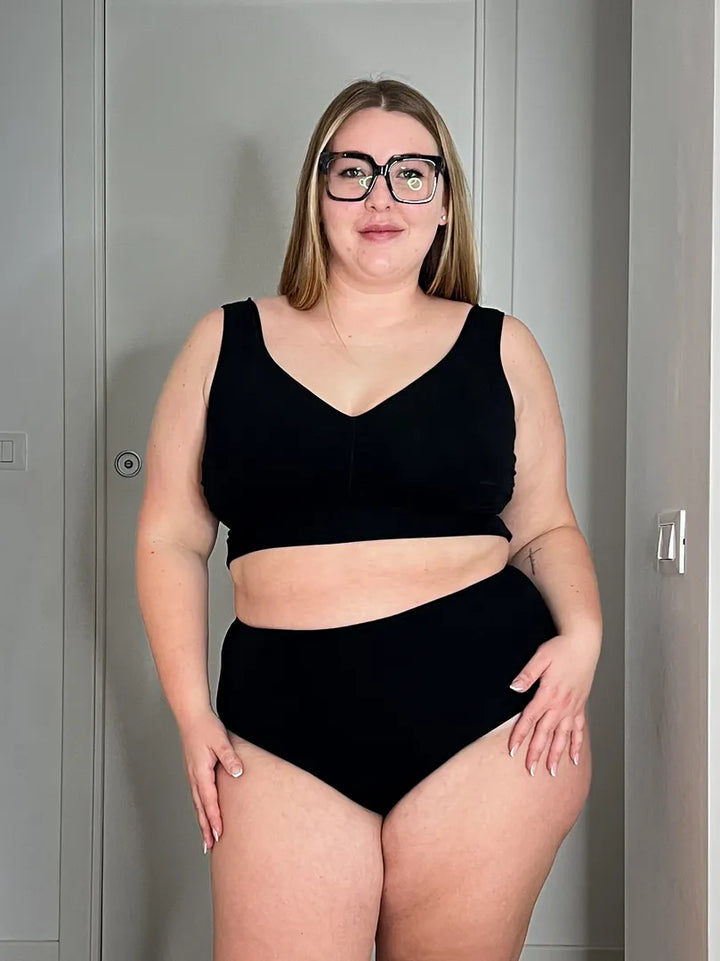 Culotte DEMURE Shaper Cotone - Nero