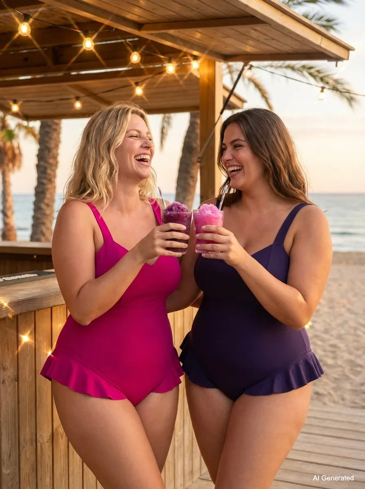 Intero CIAPINA POWER Sculpt - Reversibile - Nero / Fucsia 🦩