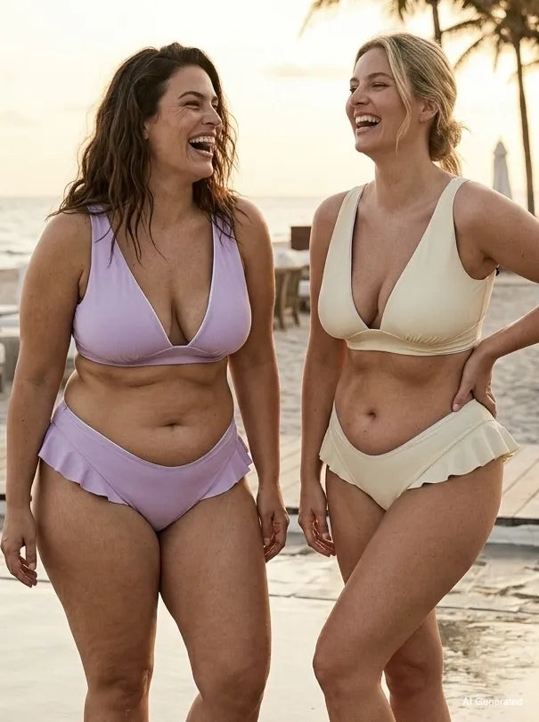 Slip SAILOR Reversibile - Lilla / Cream