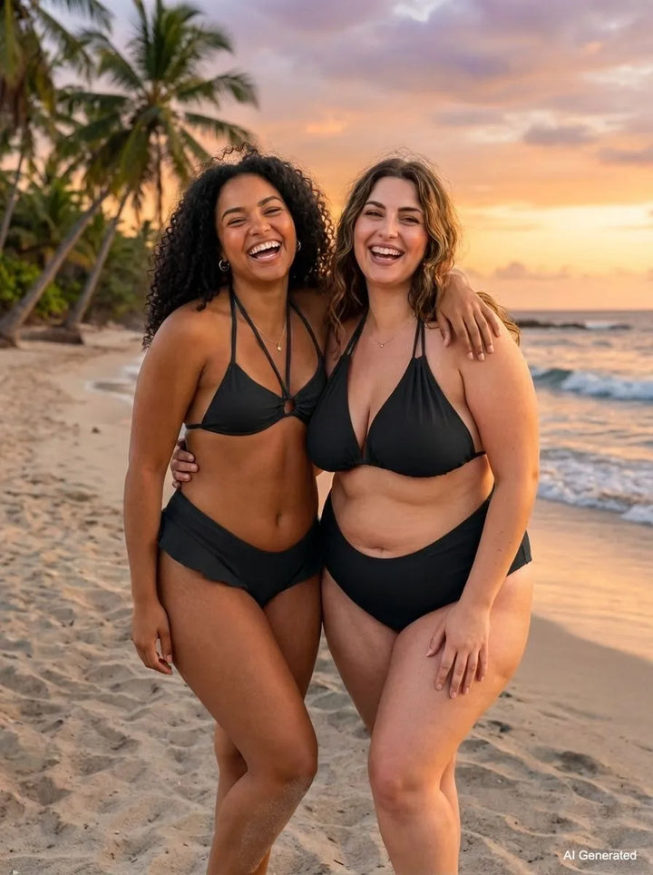 “COME TU MI VUOI” Reggiseno Triangolo - Nero