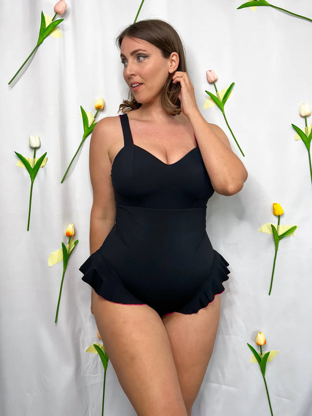 Intero CIAPINA POWER Sculpt - Reversibile - Nero / Fucsia 🦩