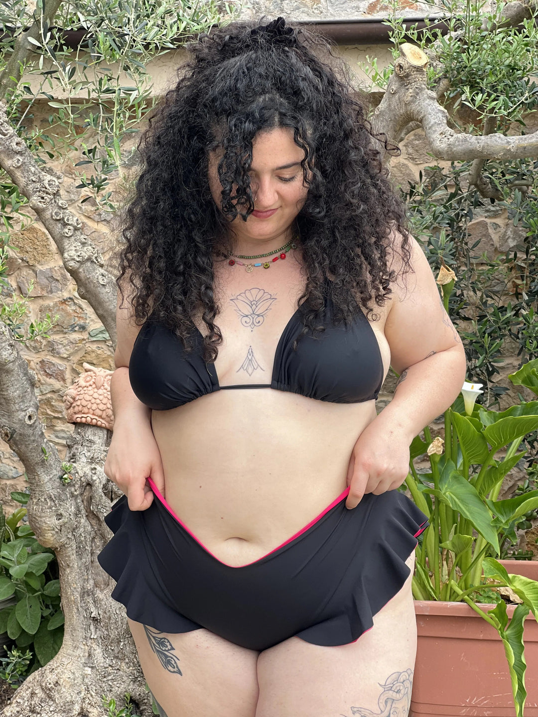 Reggiseno Triangolo MULTIWAY - Nero Recycled