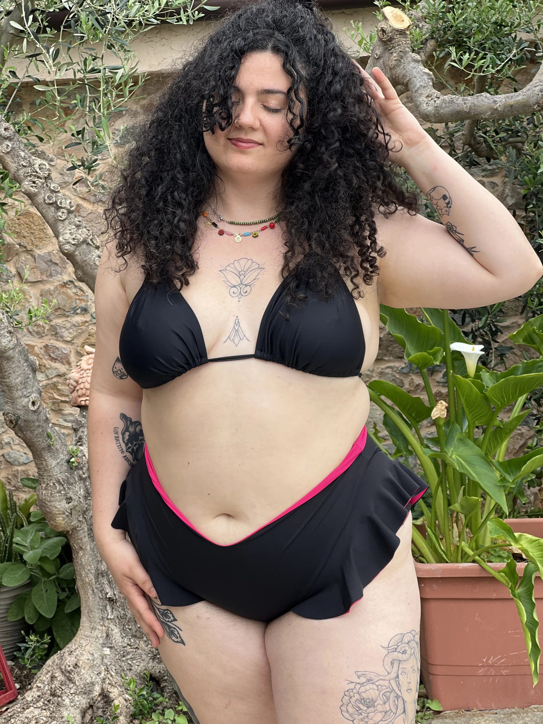 Reggiseno Triangolo MULTIWAY - Nero Recycled