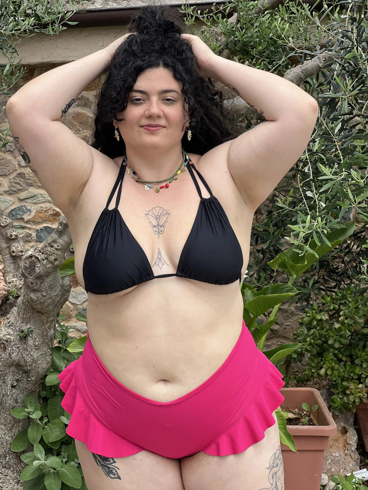 Reggiseno Triangolo MULTIWAY - Nero Recycled