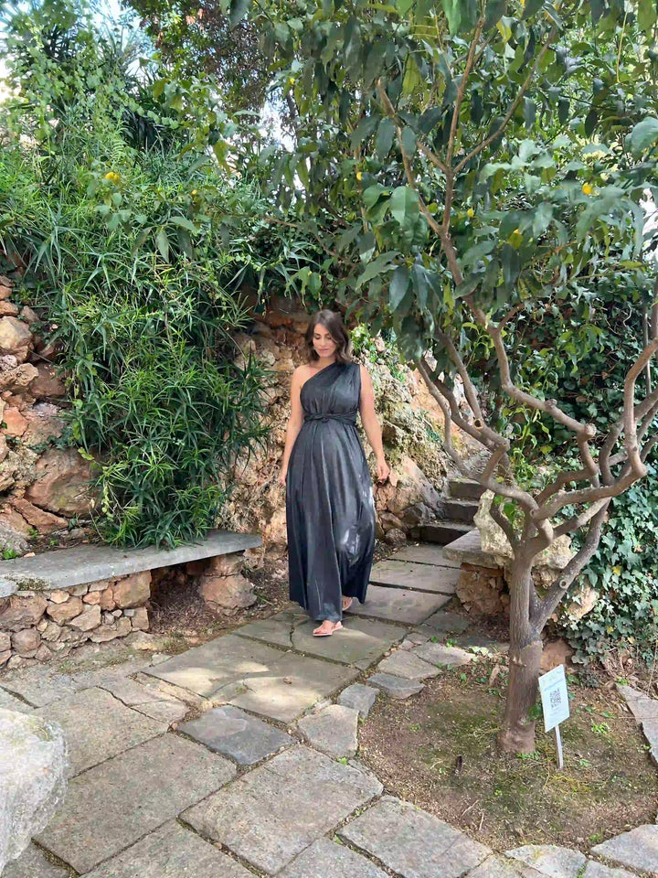 Abito OLIMPIA Multi-way - Lurex editon - Nero