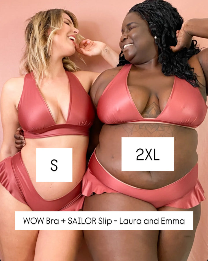 Reggiseno WOW Sculpt - Reversibile - Nero / Fucsia 🦩