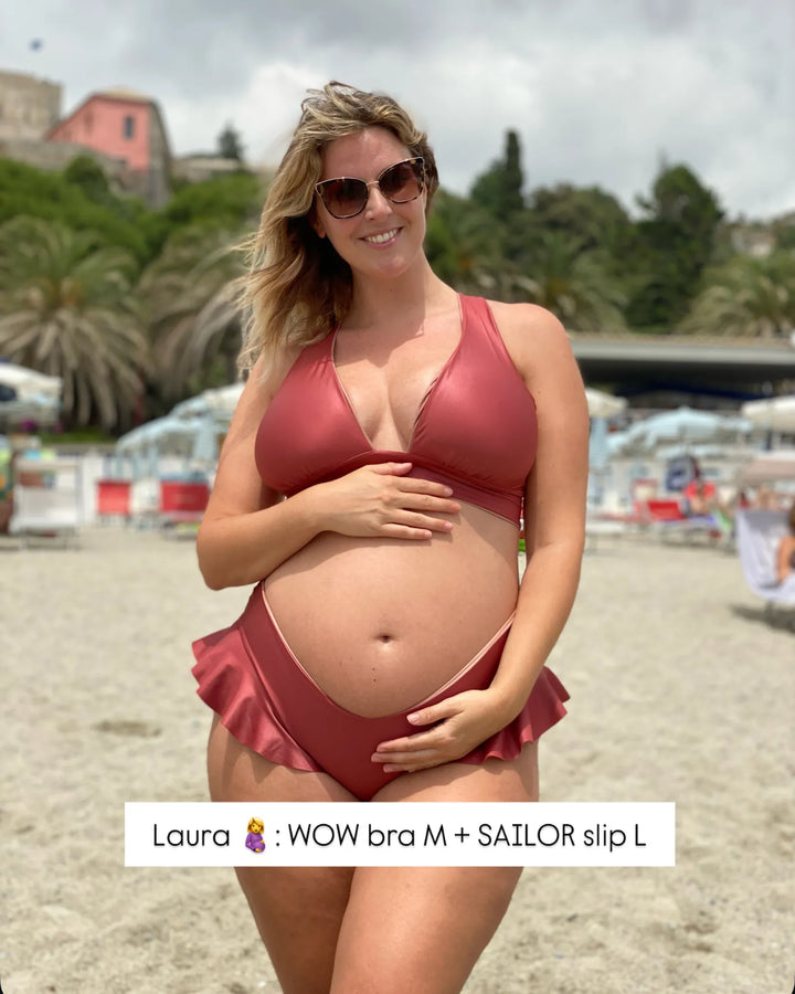 Reggiseno WOW Sculpt - Reversibile - Nero / Fucsia 🦩