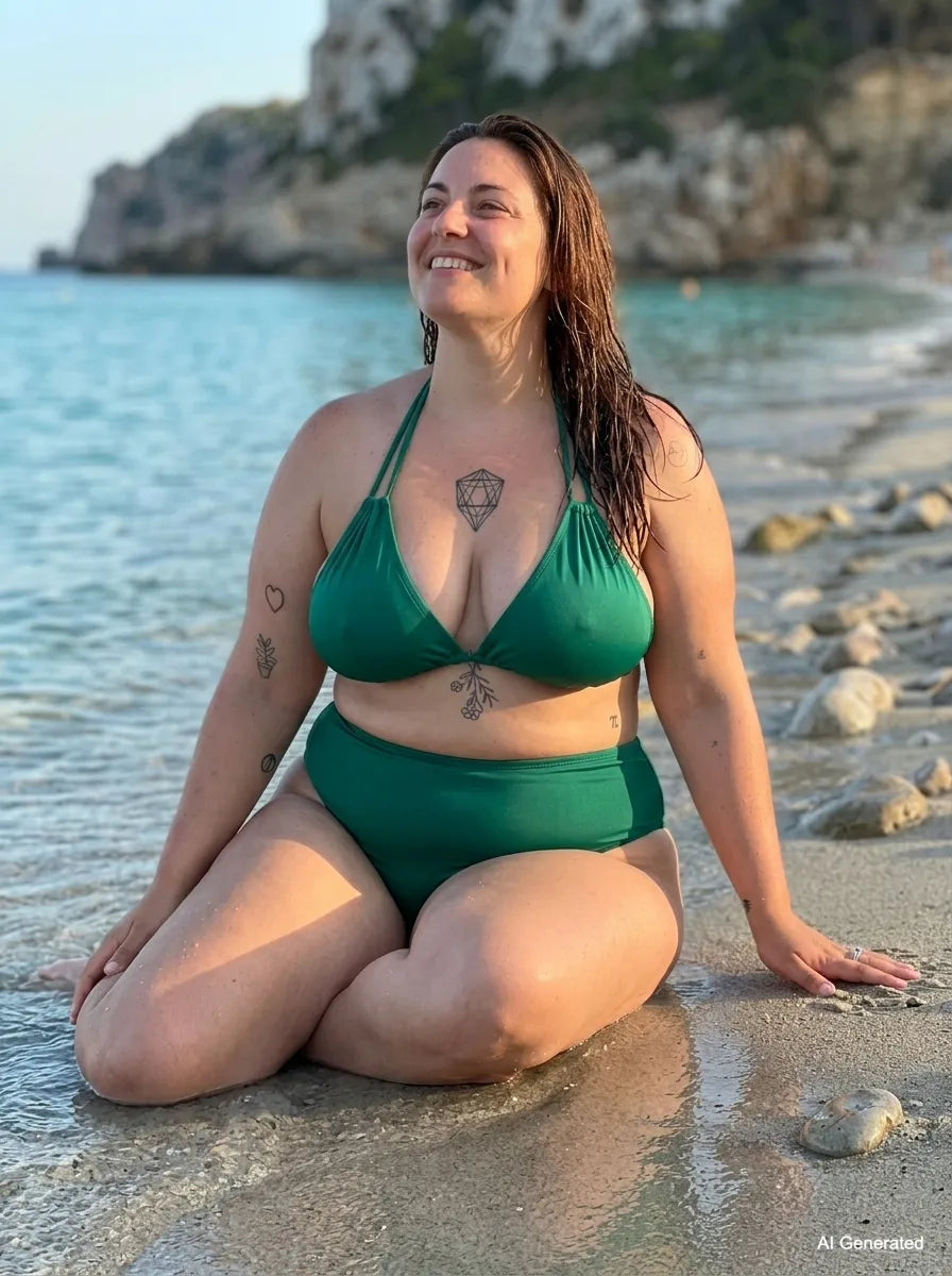 Reggiseno Triangolo multiway - Emerald