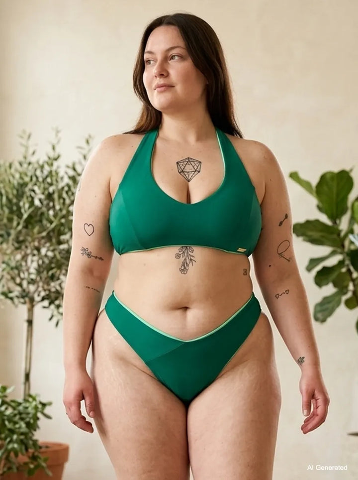 Reggiseno AISHA 3 in 1 - Emerald / Mint
