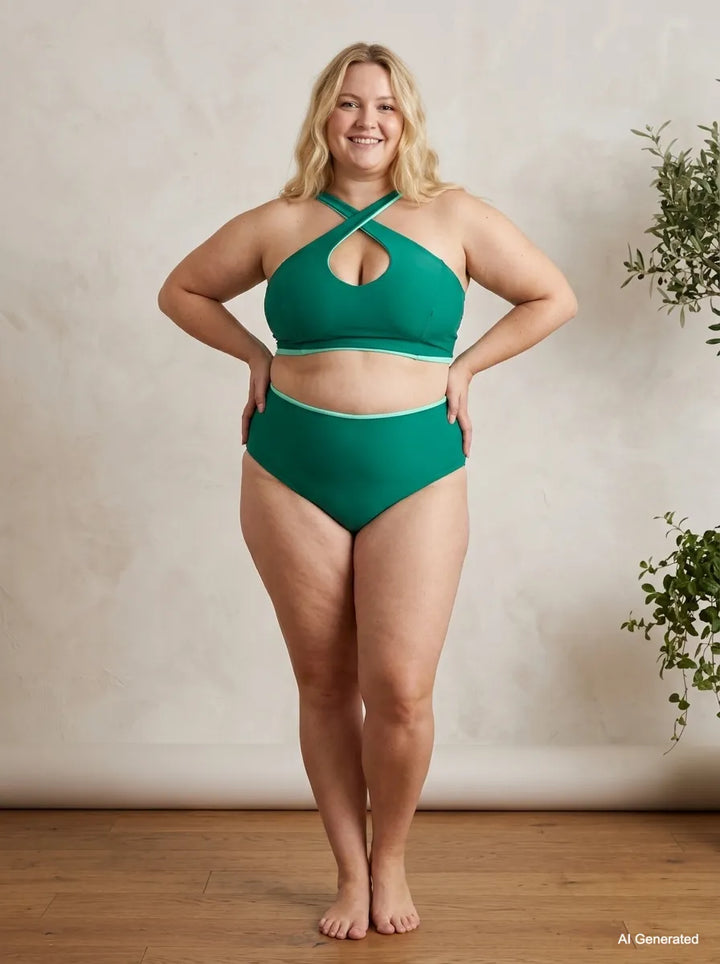 Reggiseno AISHA 3 in 1 - Emerald / Mint