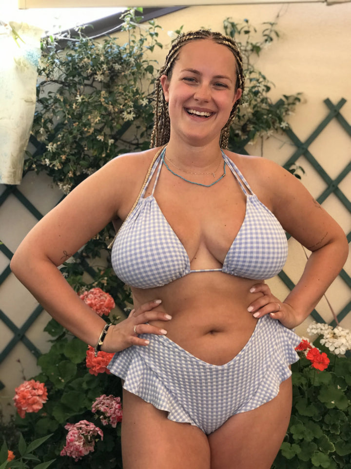 Slip SAILOR Sculpt Reversibile - Bianco/Avio
