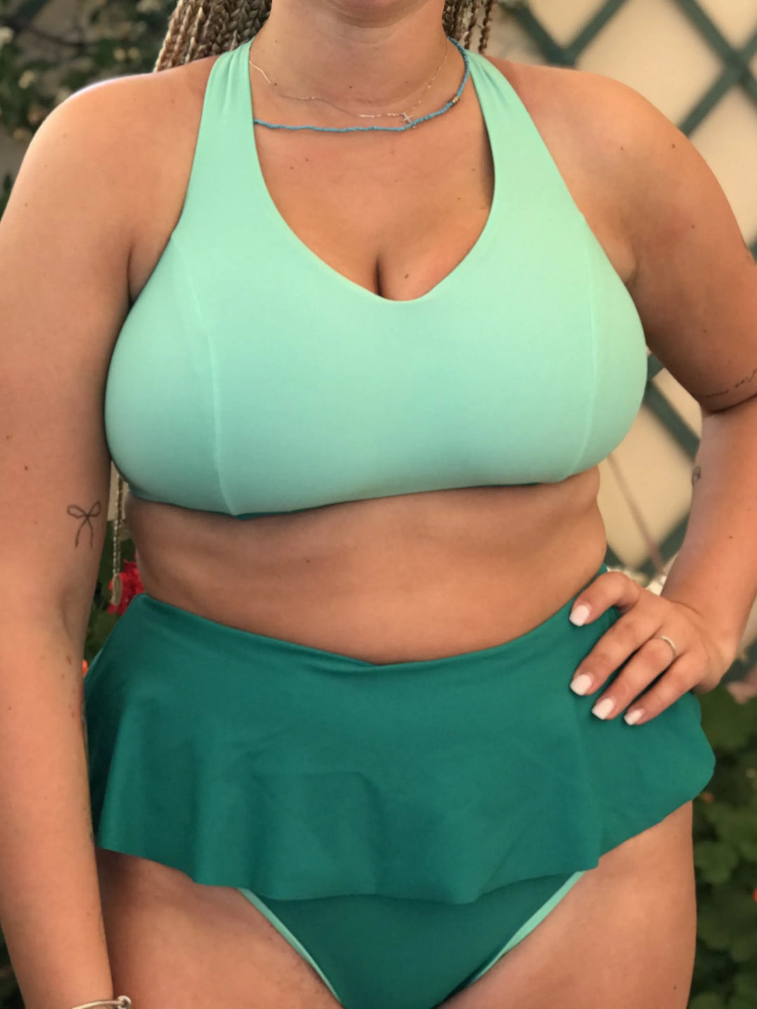 Slip BONBON Reversibile – Emerald / Mint