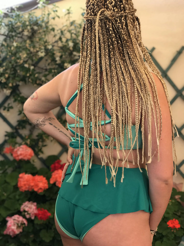 Slip BONBON Reversibile – Emerald / Mint