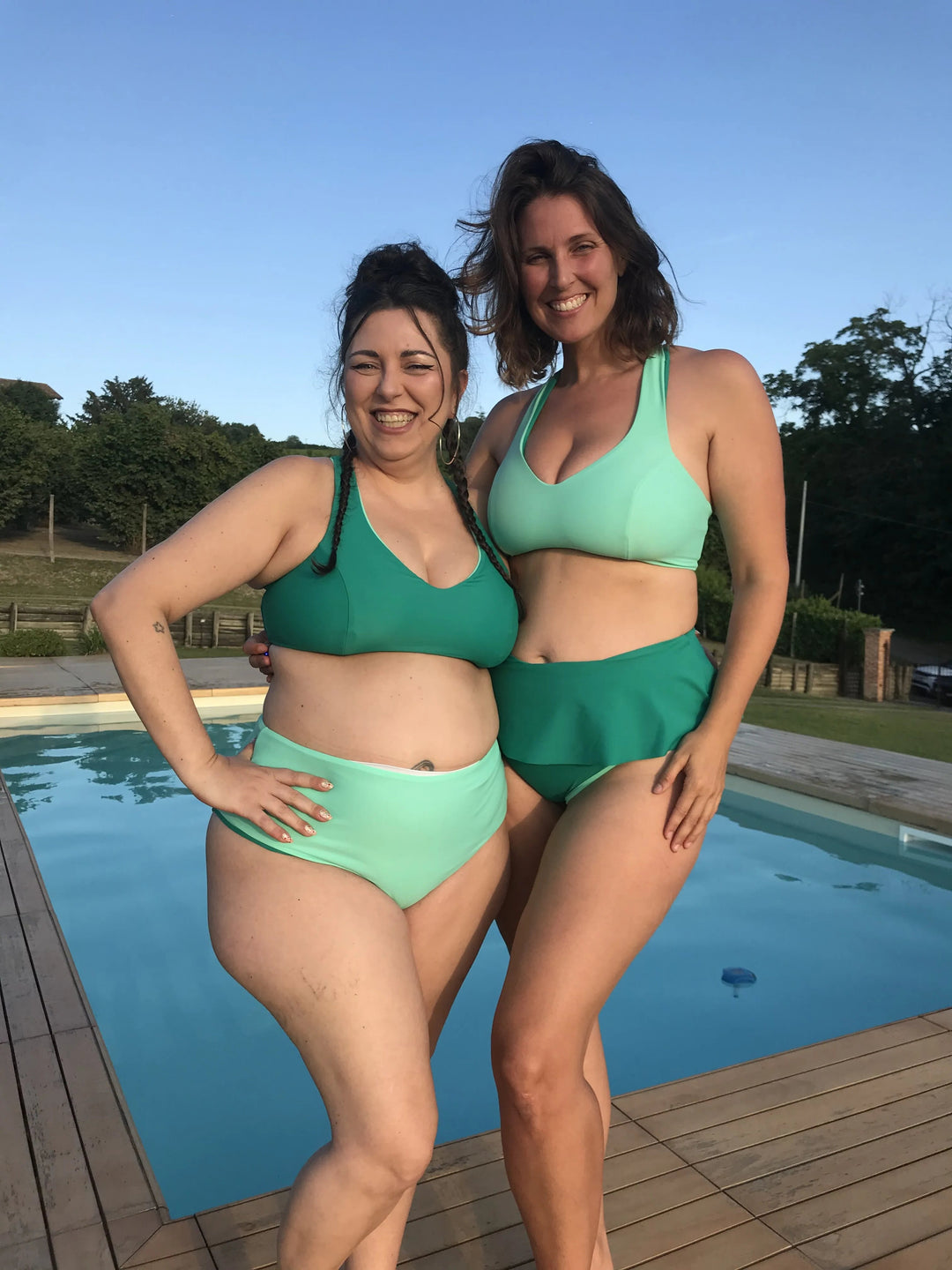 Slip BONBON Reversibile – Emerald / Mint