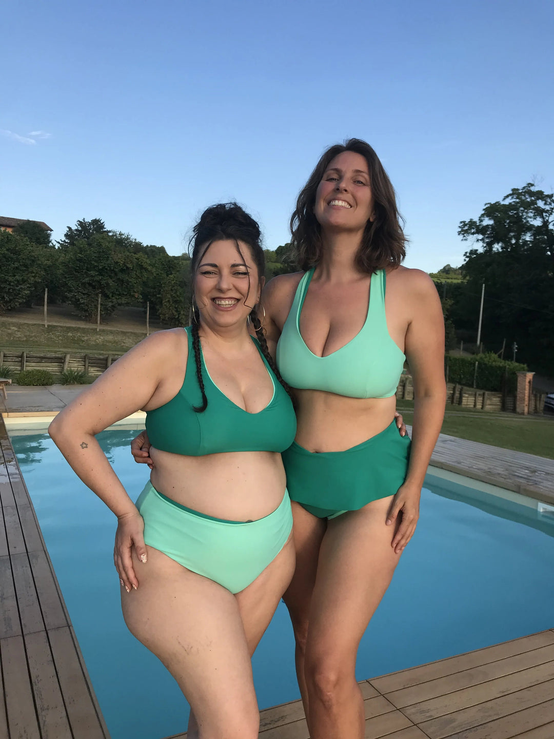 Reggiseno AISHA 3 in 1 - Emerald / Mint