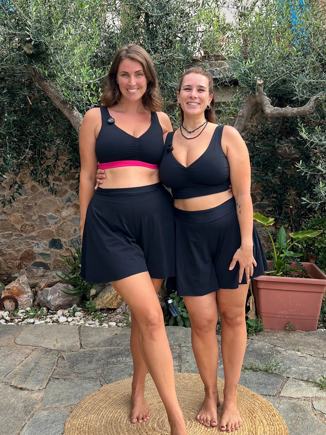 Reggiseno DOUBLE Sculpt - Nero / Fucsia 🦩